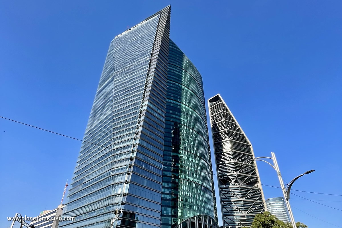 Wolkenkratzer Chapultepec Uno mit Hotel Ritz-Carlton
