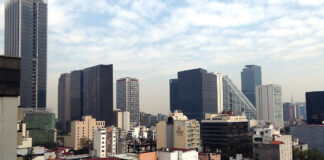 Wolkenkratzer in Mexiko-Stadt