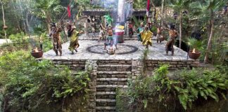 Maya Tanz Show im Erlebnispark Xcaret