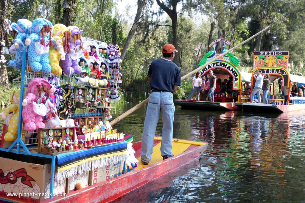 Xochimilco in Mexiko-Stadt