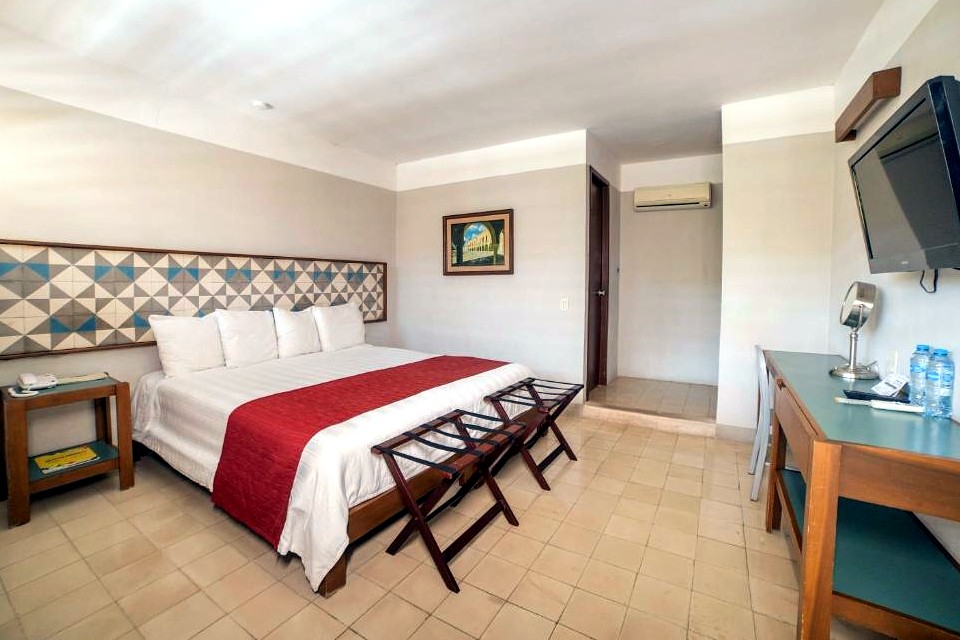 Zimmer des Hotel Caribe im Zentrum von Mérida